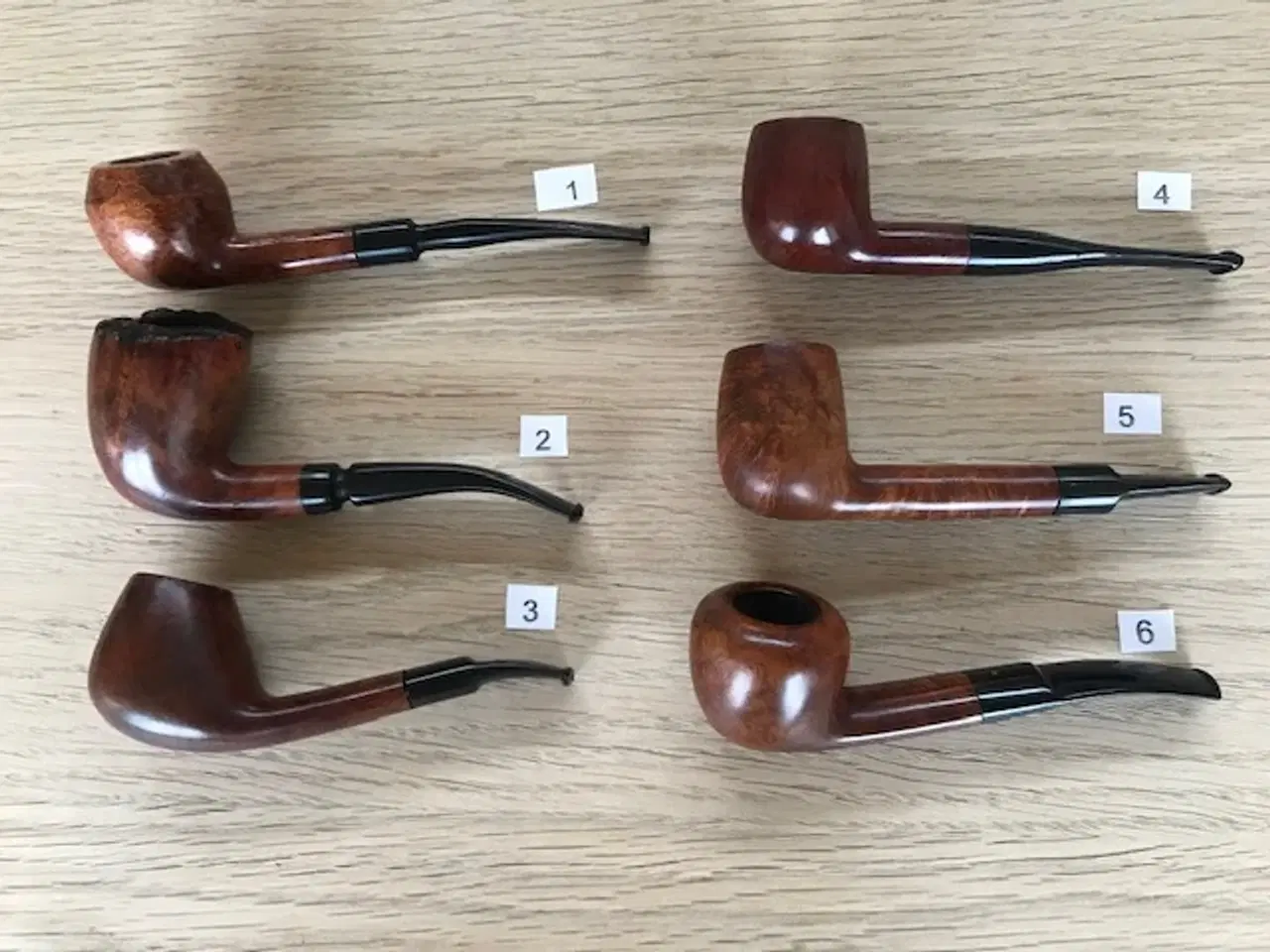 Billede 1 - Ks. 3Diverse piber  kr. 175 pr. pr. stk