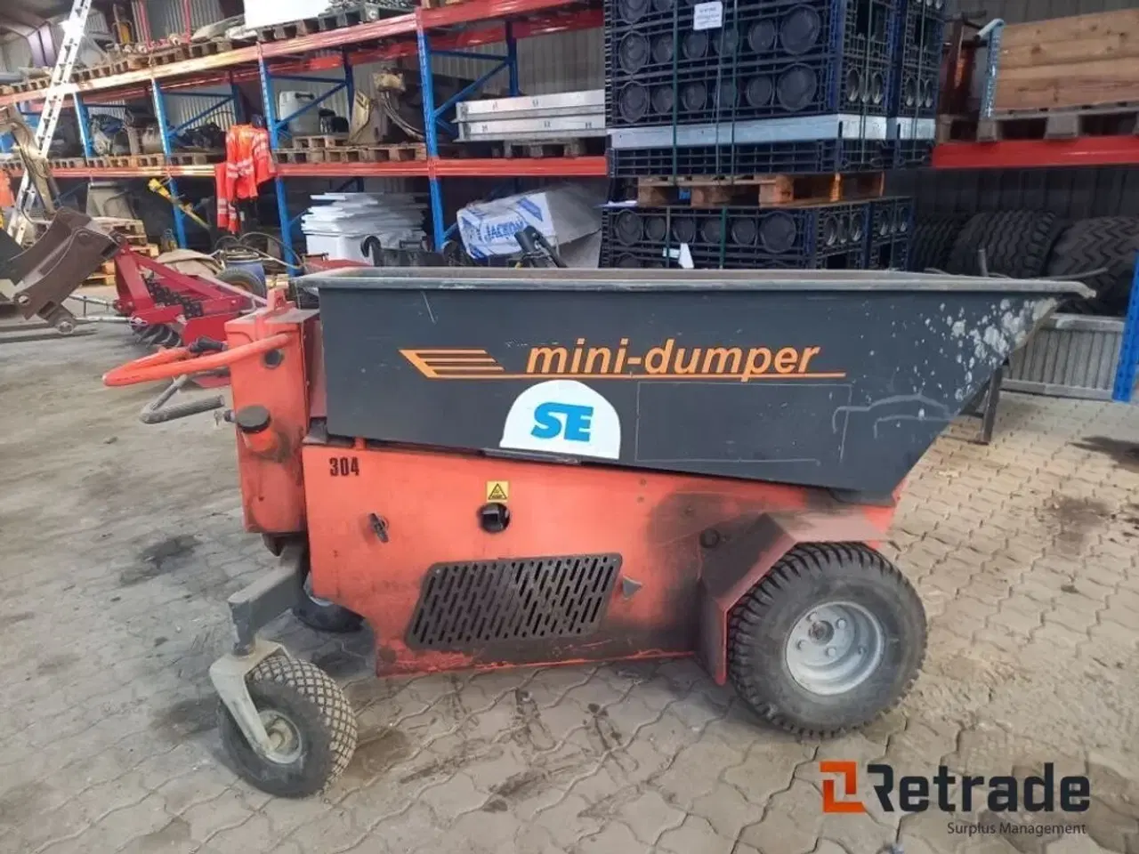 Billede 4 - - - - Motorbør diesel / Mini dumper