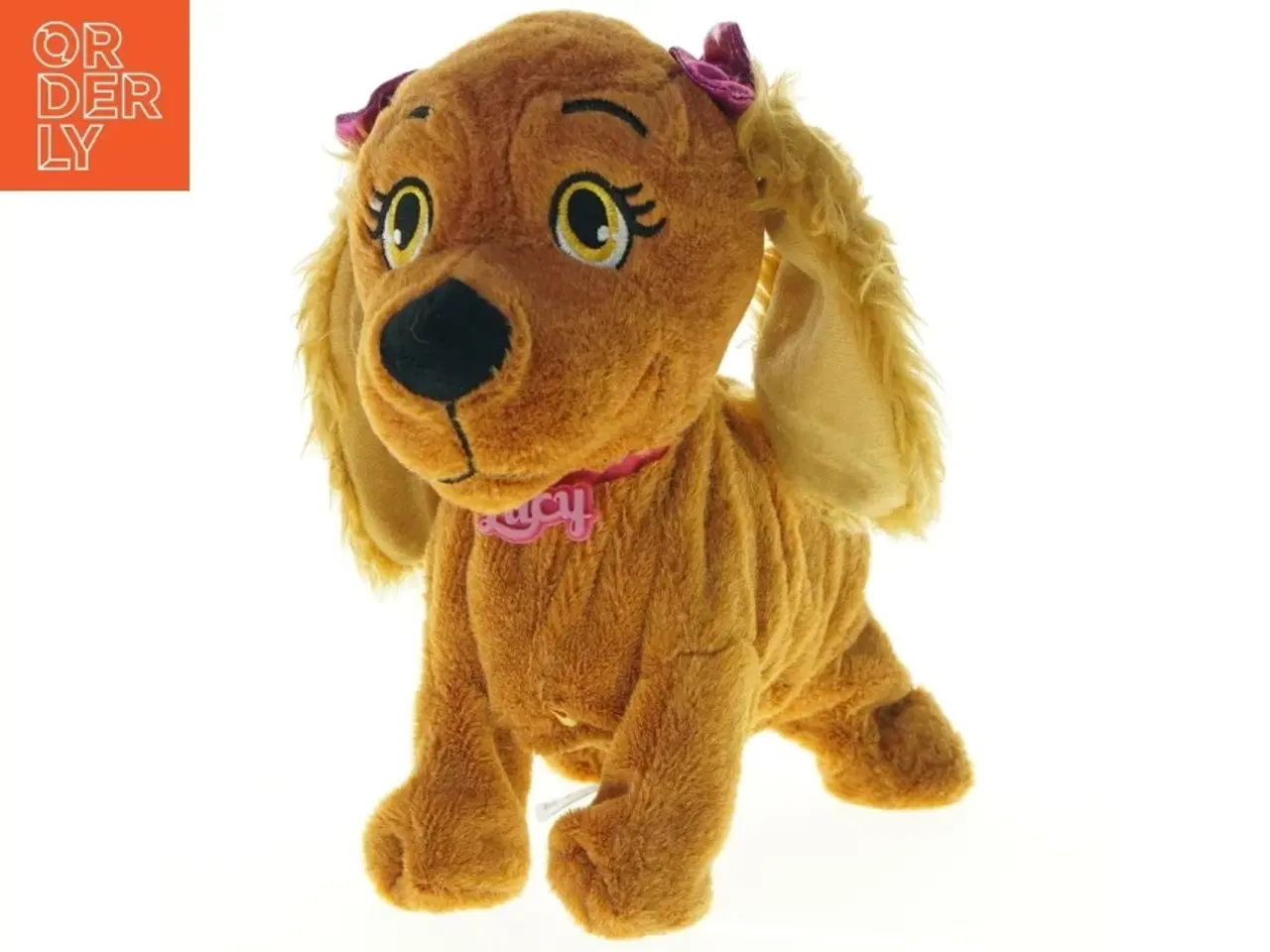 Billede 1 - Tøjdyr, hund (str. 25 x 25 cm)