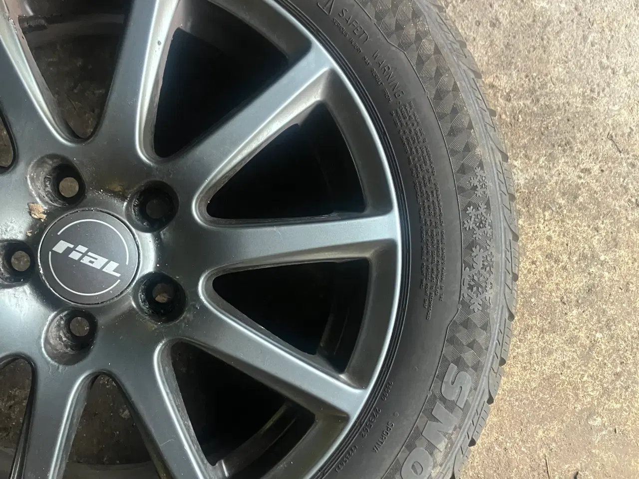 Billede 3 - Vinterdæk 16" Alu. Volvo S80 S60 V40 V60 V70 Cm.m.