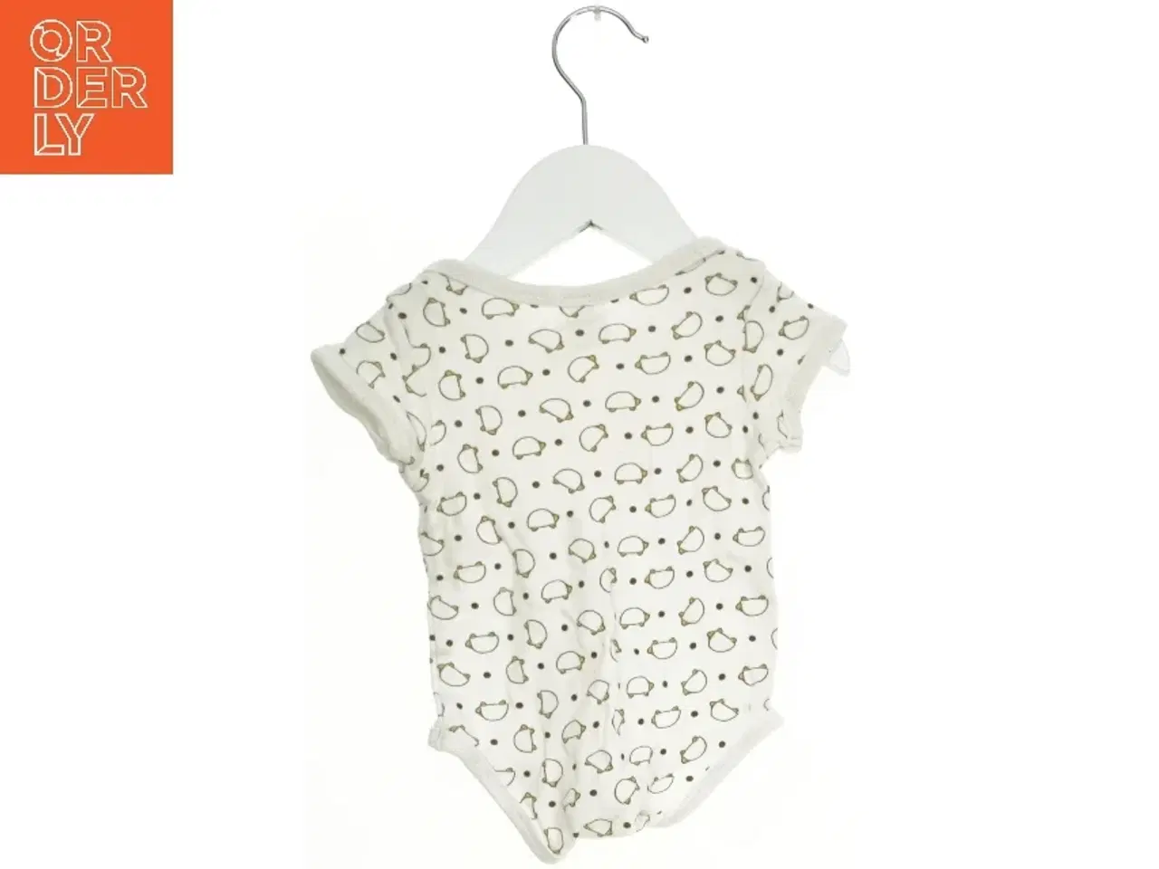 Billede 2 - Baby bodystocking med mønster (str. 56)