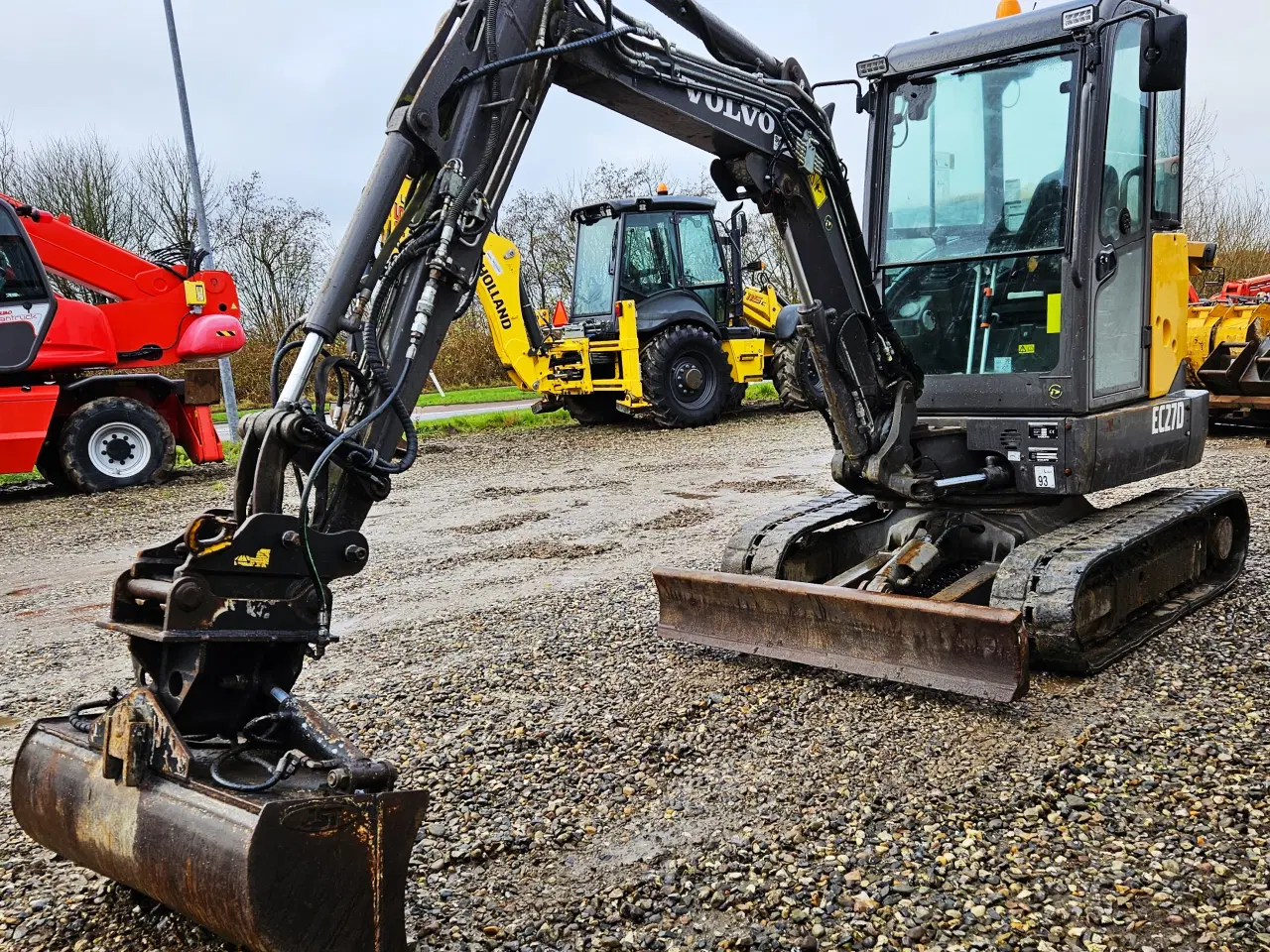 Billede 3 - Volvo EC27D / årgang 2018 / smøreanlæg