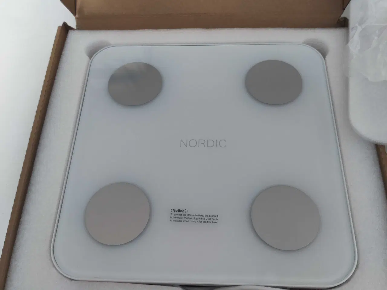 Billede 2 - Nordic badevægt med kropsanalyse, ny