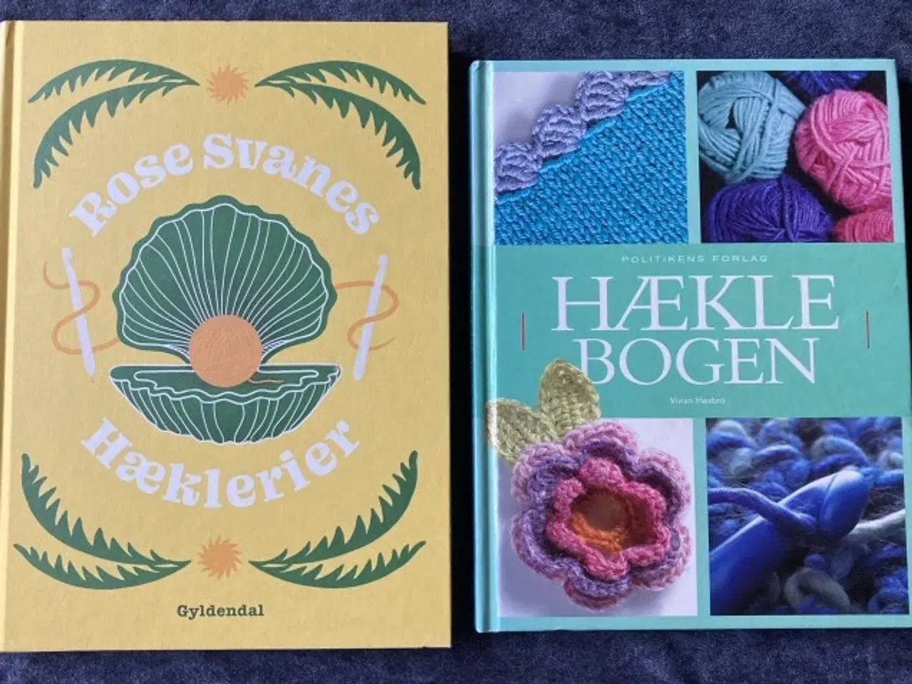 Billede 1 - Hæklebøger – se pris på hver