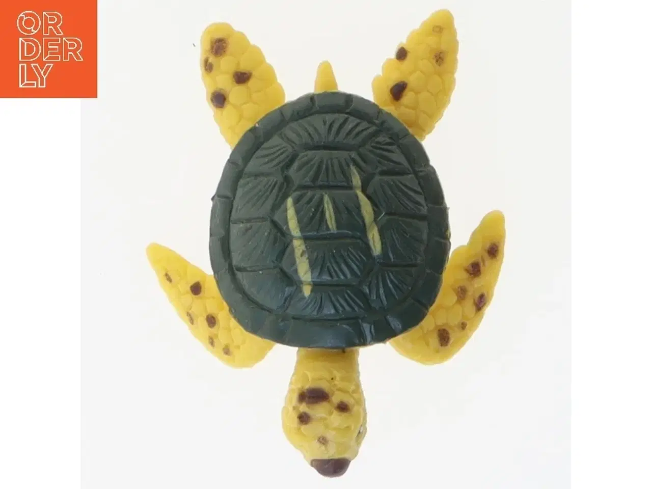 Billede 1 - Lille havskildpaddefigur (str. 6x5 cm)