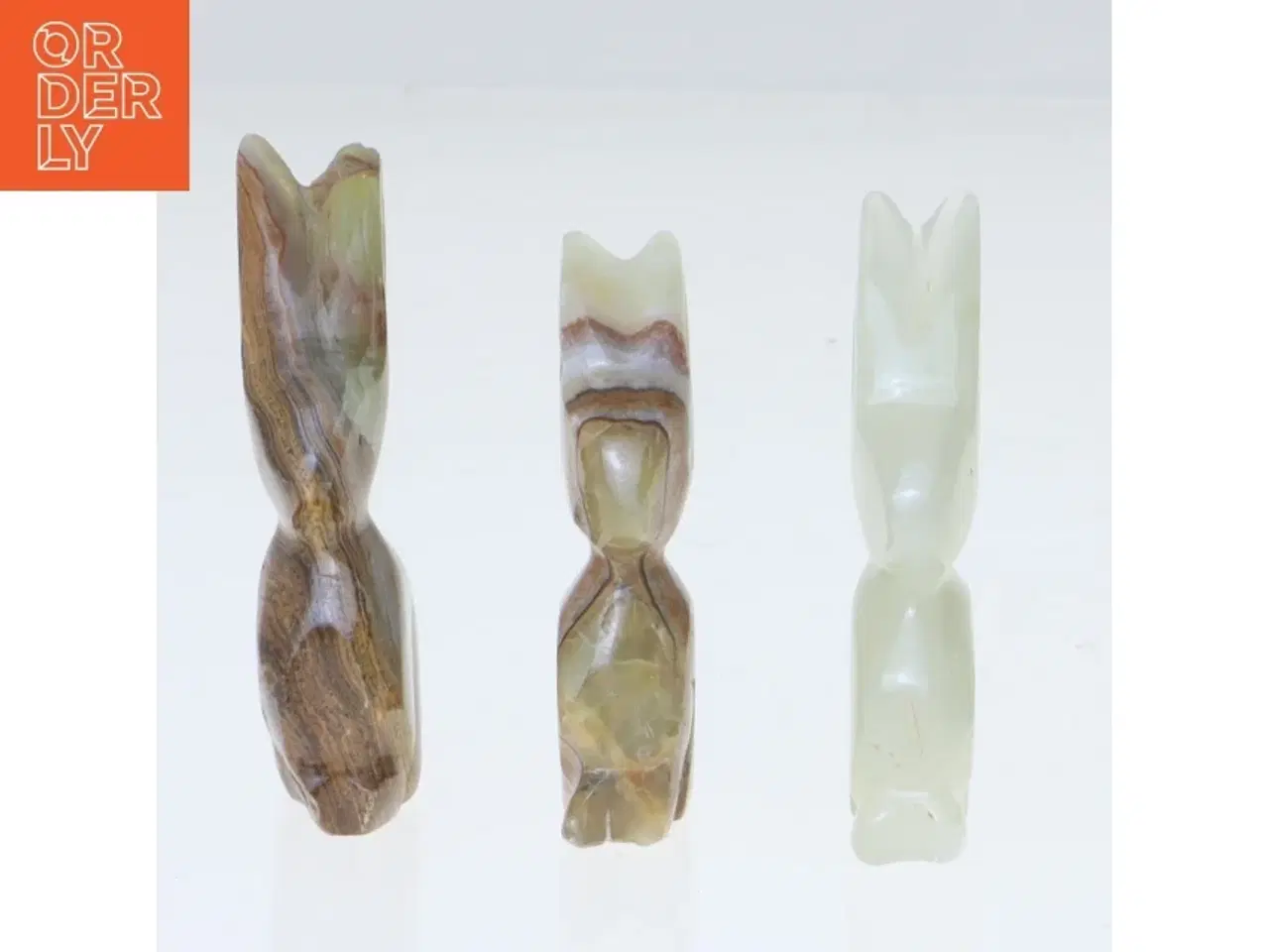 Billede 3 - Dekorative kaniner i sten (str. 5 cm. og 5,5 cm. og 6 cm)