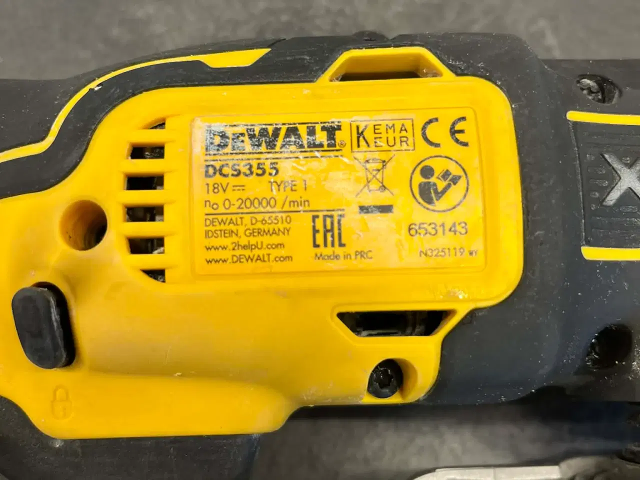 Billede 5 - DeWALT DCS355 18V XR Multicutter