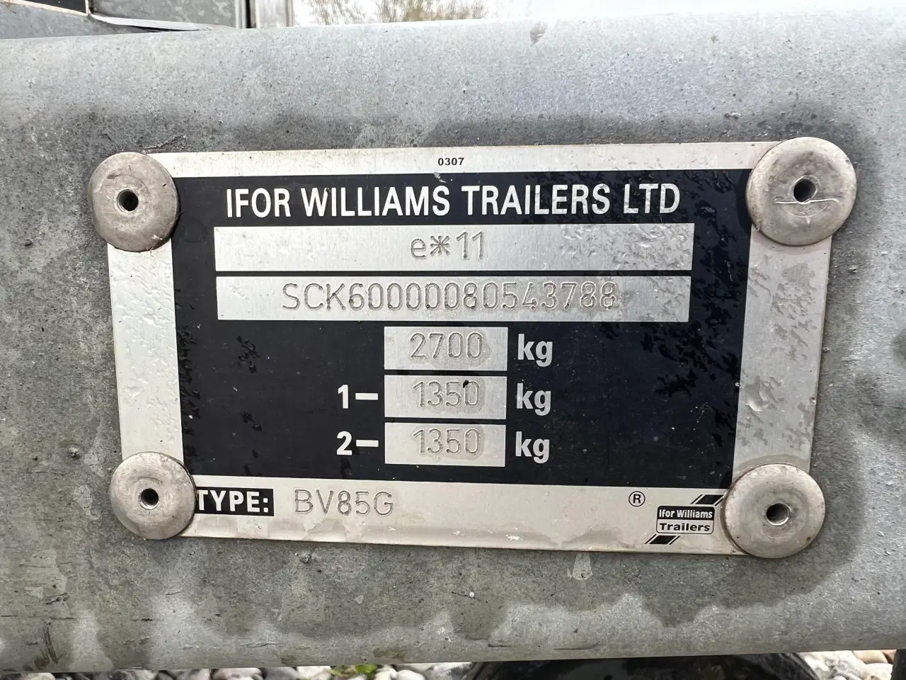 Billede 6 - Ifor Williams Cargo trailer