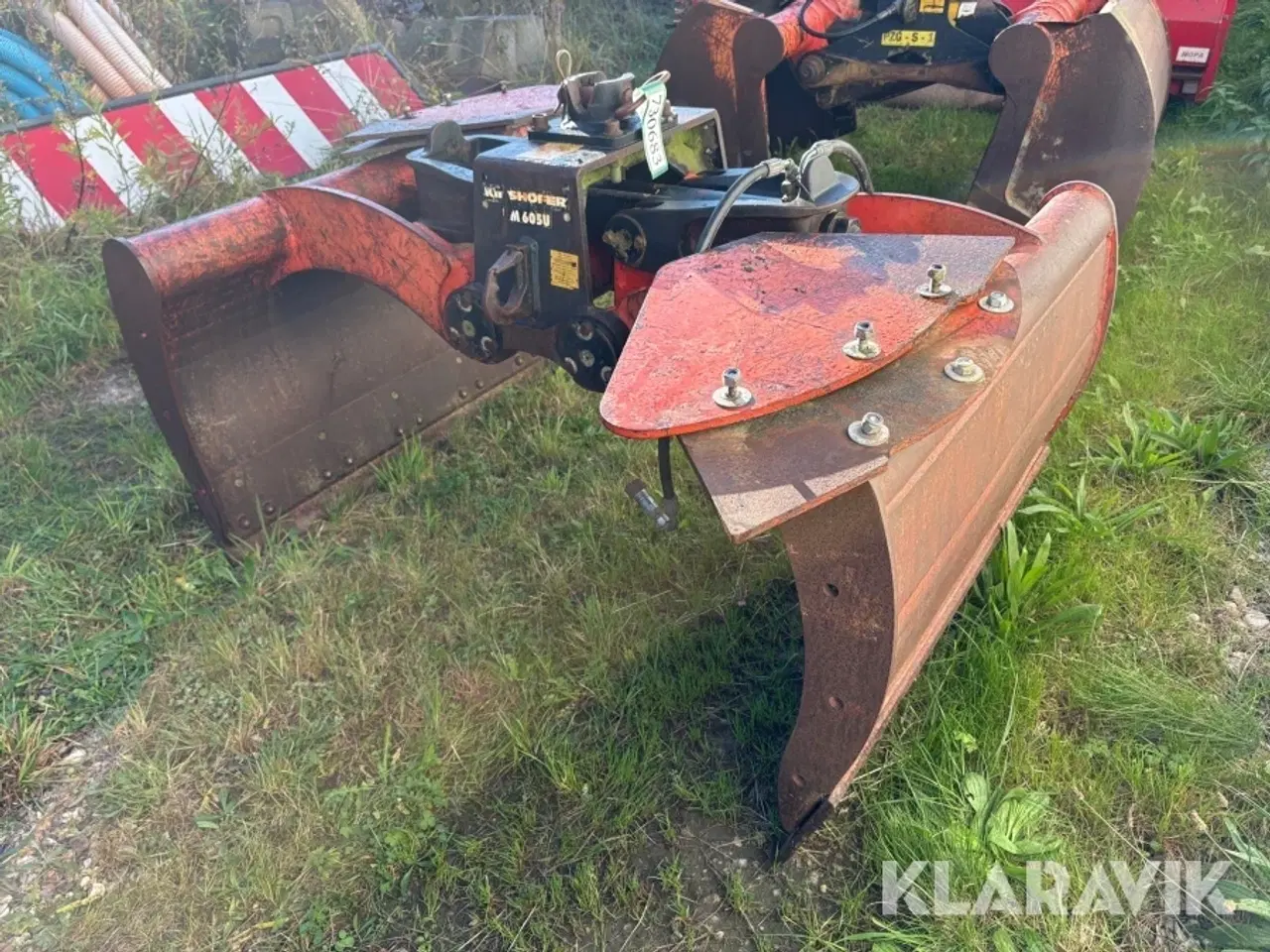 Billede 2 - Jordgrab med løse gavle Kinshofer KM 605U