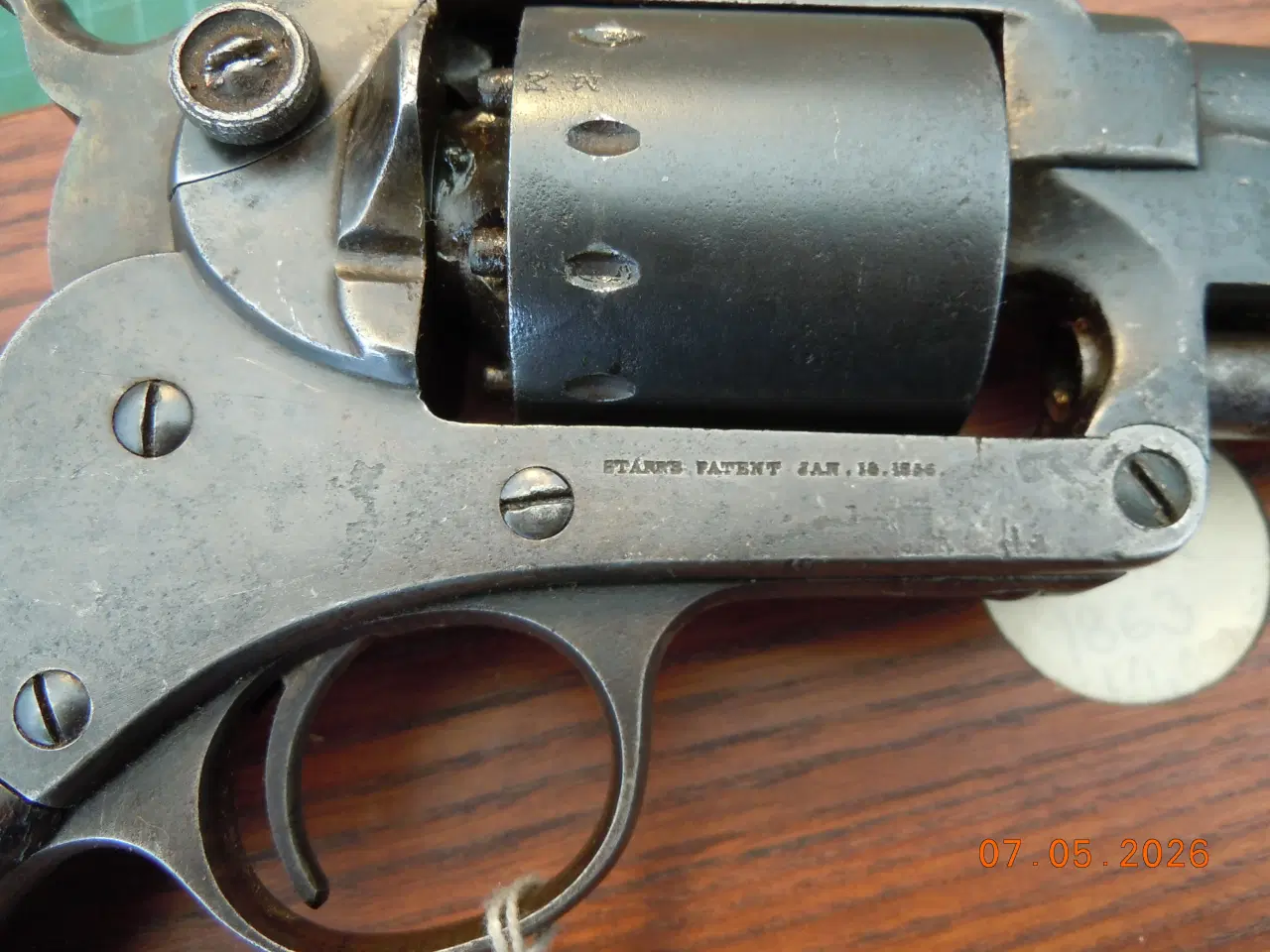 Billede 5 - Starr 1863 U.S. Borgerkrigsrevolver i kasse.