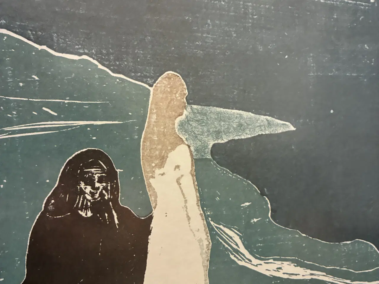 Billede 4 - Edward Munch - Tryk i guldramme