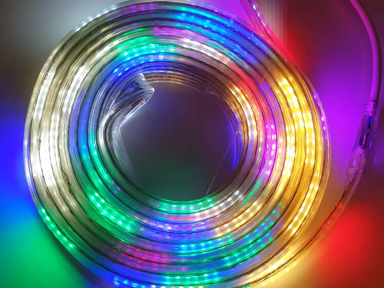 Billede 8 - NY! 10m Flerfarvet LED Kæde / Julelys - 8 forskell