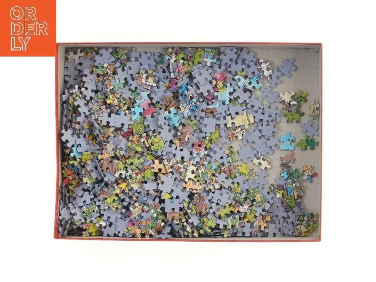 Billede 2 - Jan van Haasteren 1000 brikker puslespil fra Jumbo (str. 1000 brikker 68x49 cm)