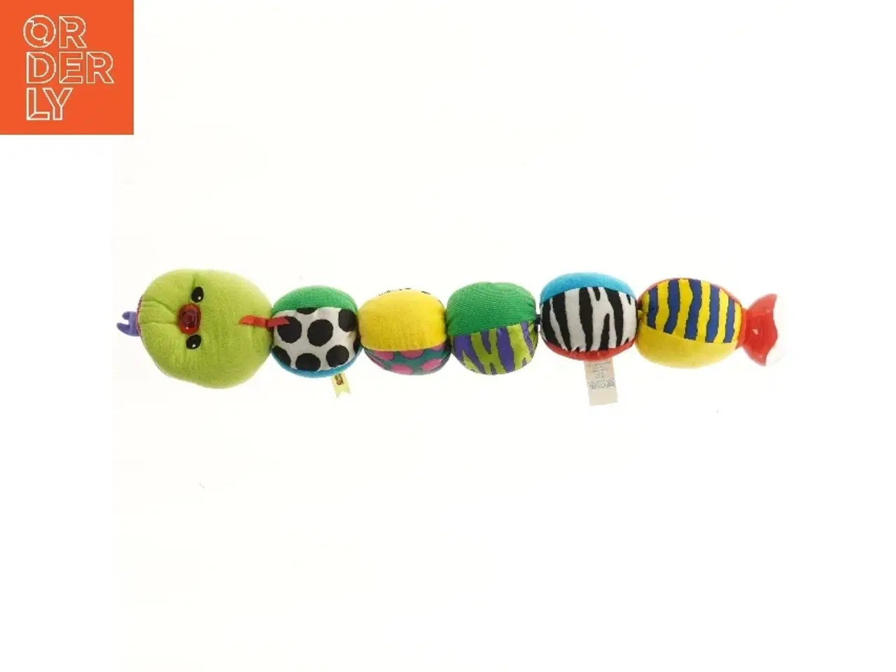 Billede 1 - Flerefarvet plys legetøj slange fra Fisher-Price (str. 55 cm)