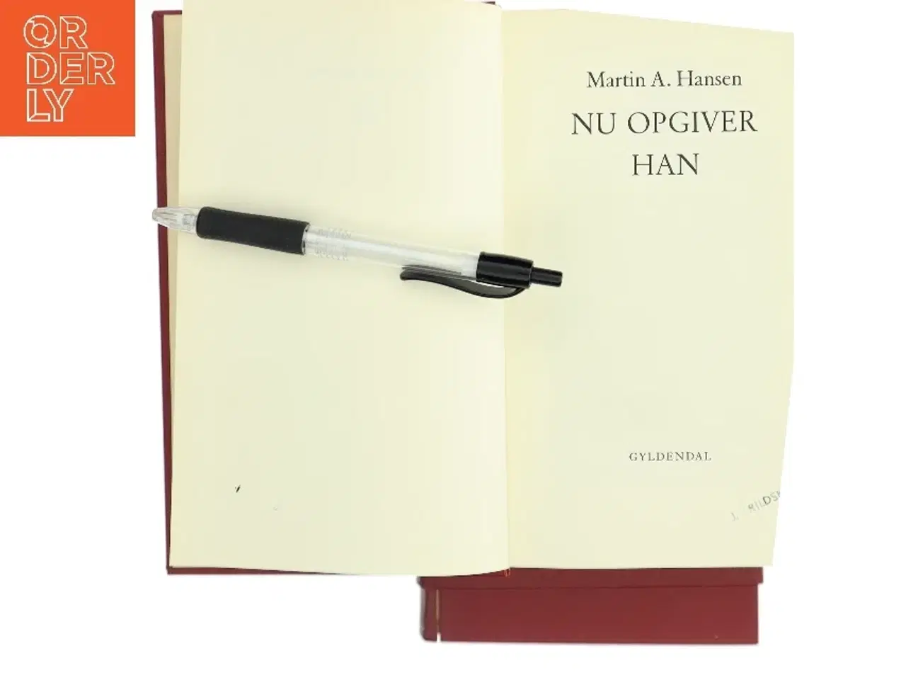 Billede 2 - Nu opgiver han af Martin A. Hansen (Bog)