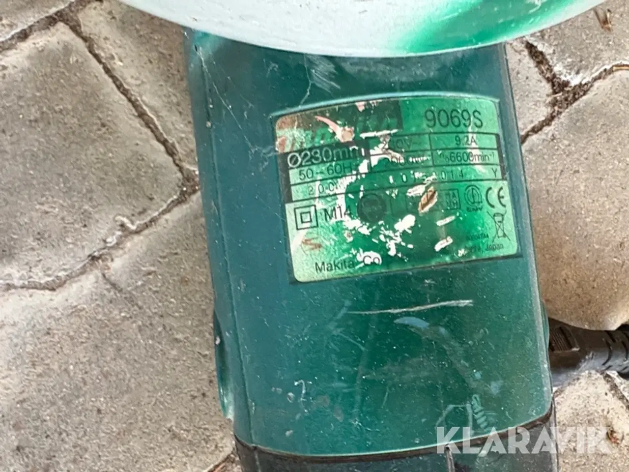 Billede 3 - Vinkelsliber Makita 9069S