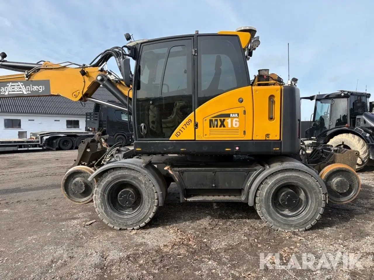 Billede 6 - Gravemaskine Hydrema MX16RAIL