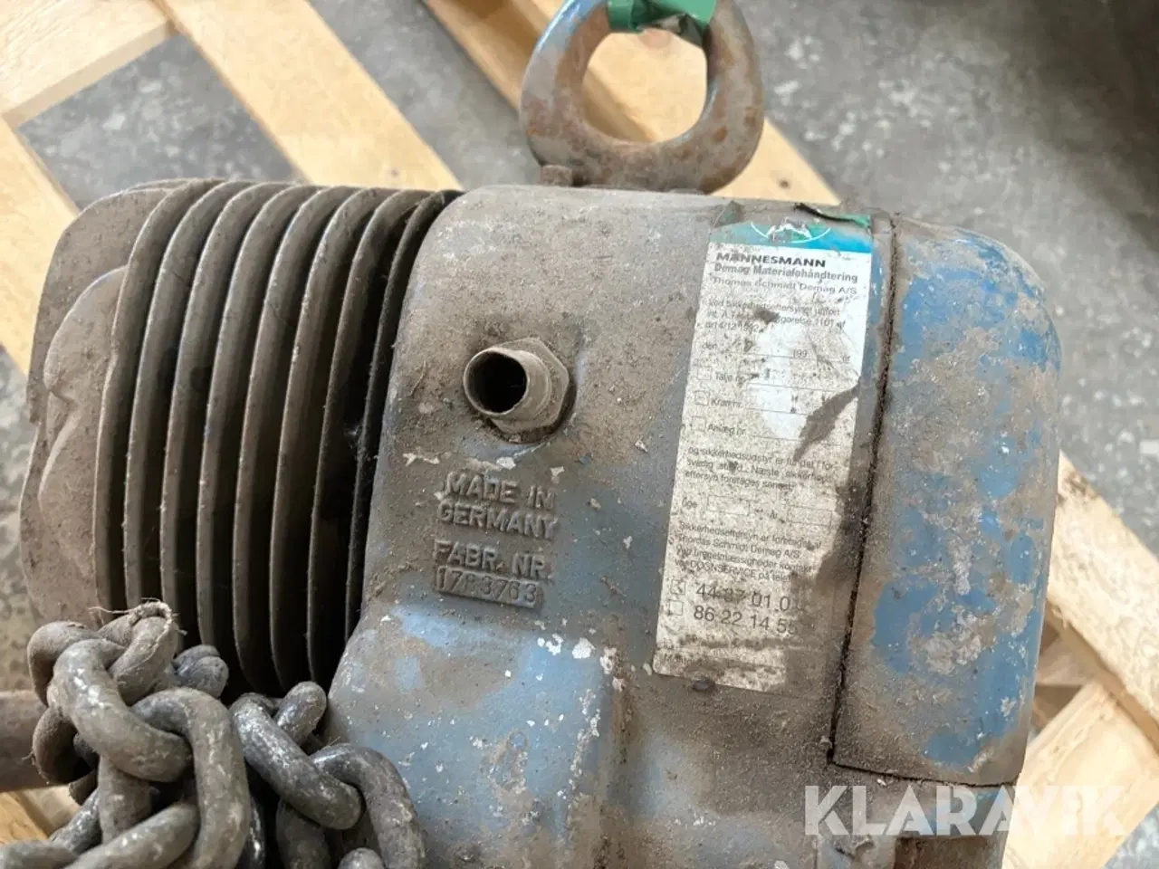 Billede 9 - Hejseværk Demag PK10N