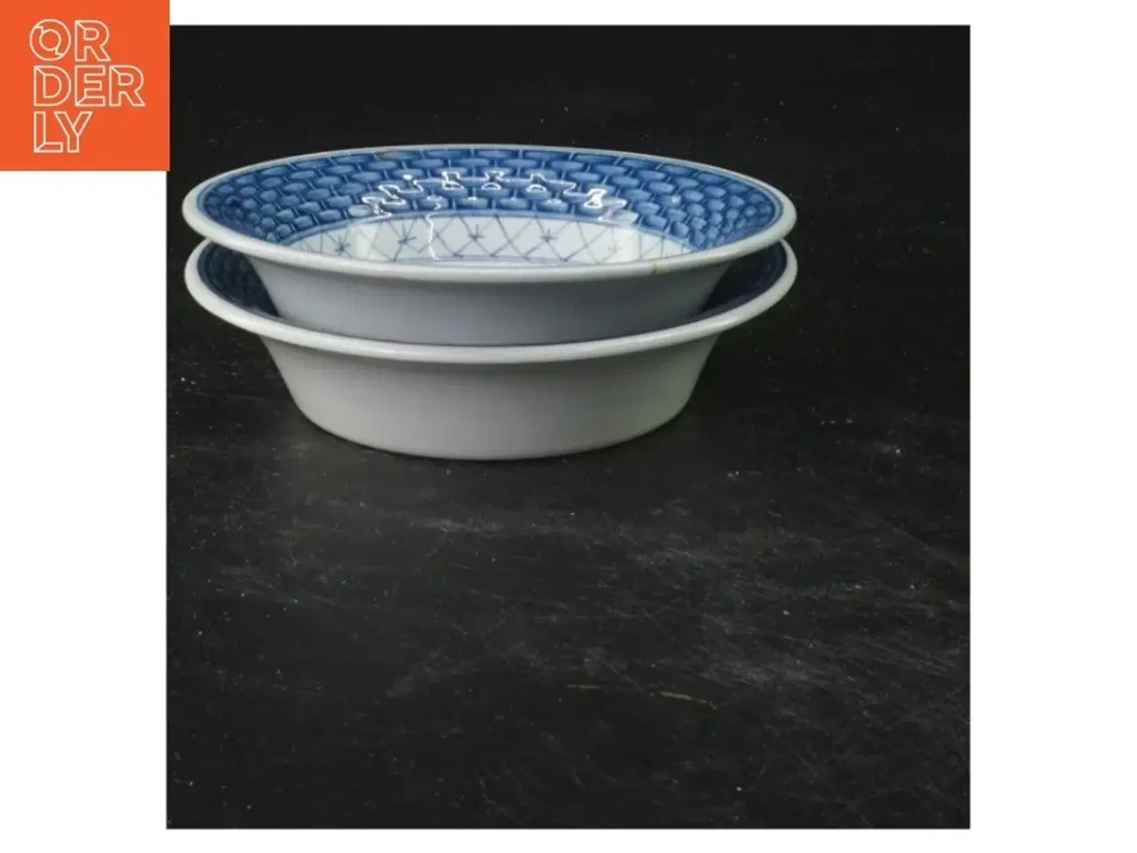 Billede 1 - To Royal Copenhagen Tranquebar skåle (str. 13x3 cm)