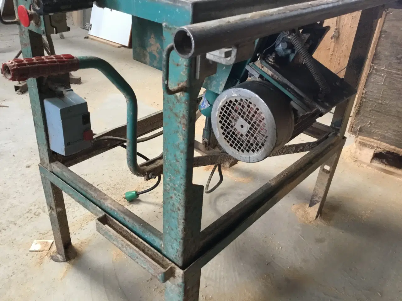 Billede 5 - Gjerde rundsav type 1203 til 1faset strøm