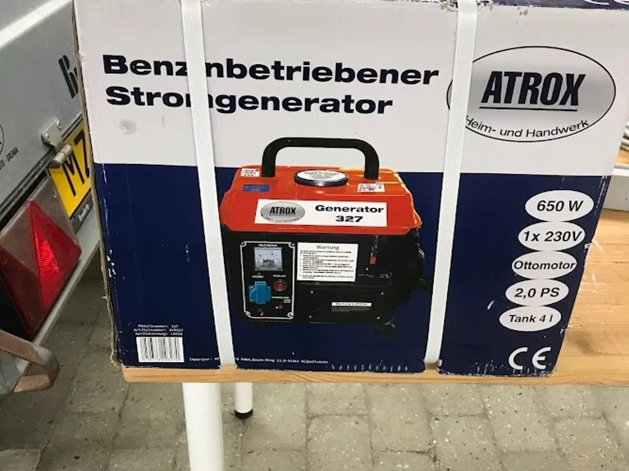 Billede 1 - generator 230V