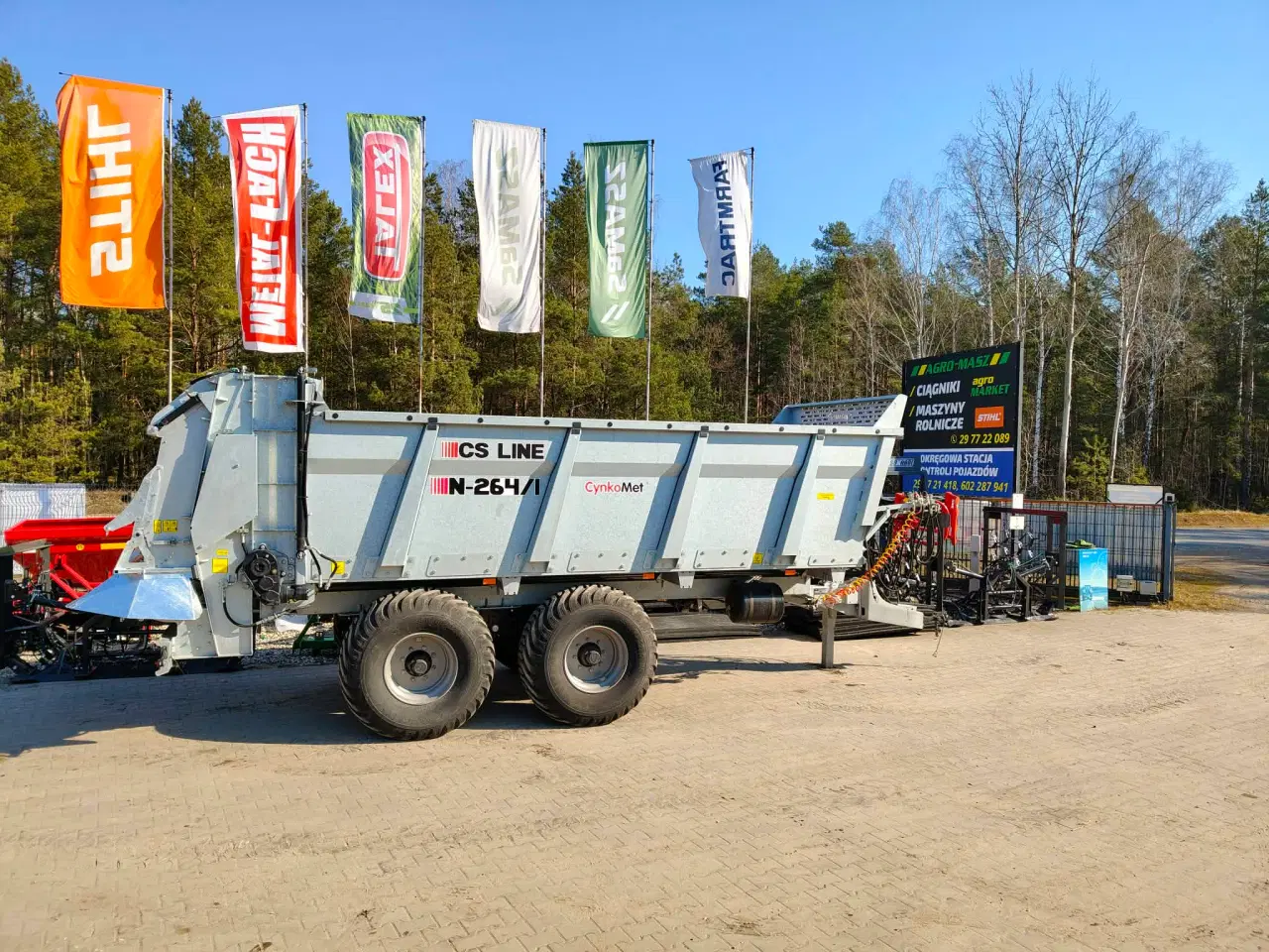 Billede 9 - N-114 ZEUS GØDNINGSSPREDER HELT NY!!