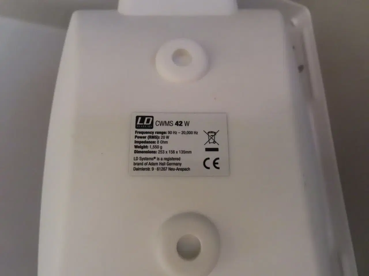 Billede 5 - Højtaler LD SYSTEMS 20W