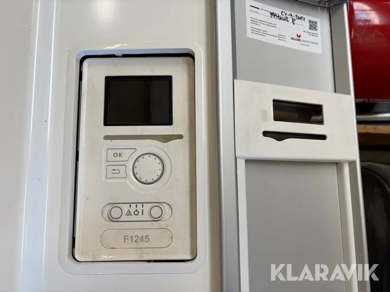 Billede 12 - Jordvarmeanlæg 6kW Vølund F1245-6 med varmtvandsbeholder