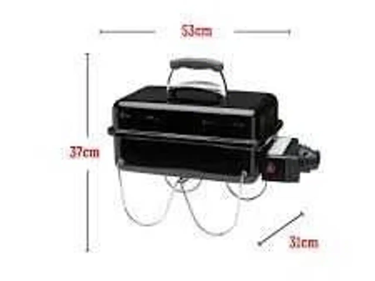 Billede 3 - Weber Go Anywhere gasgrill