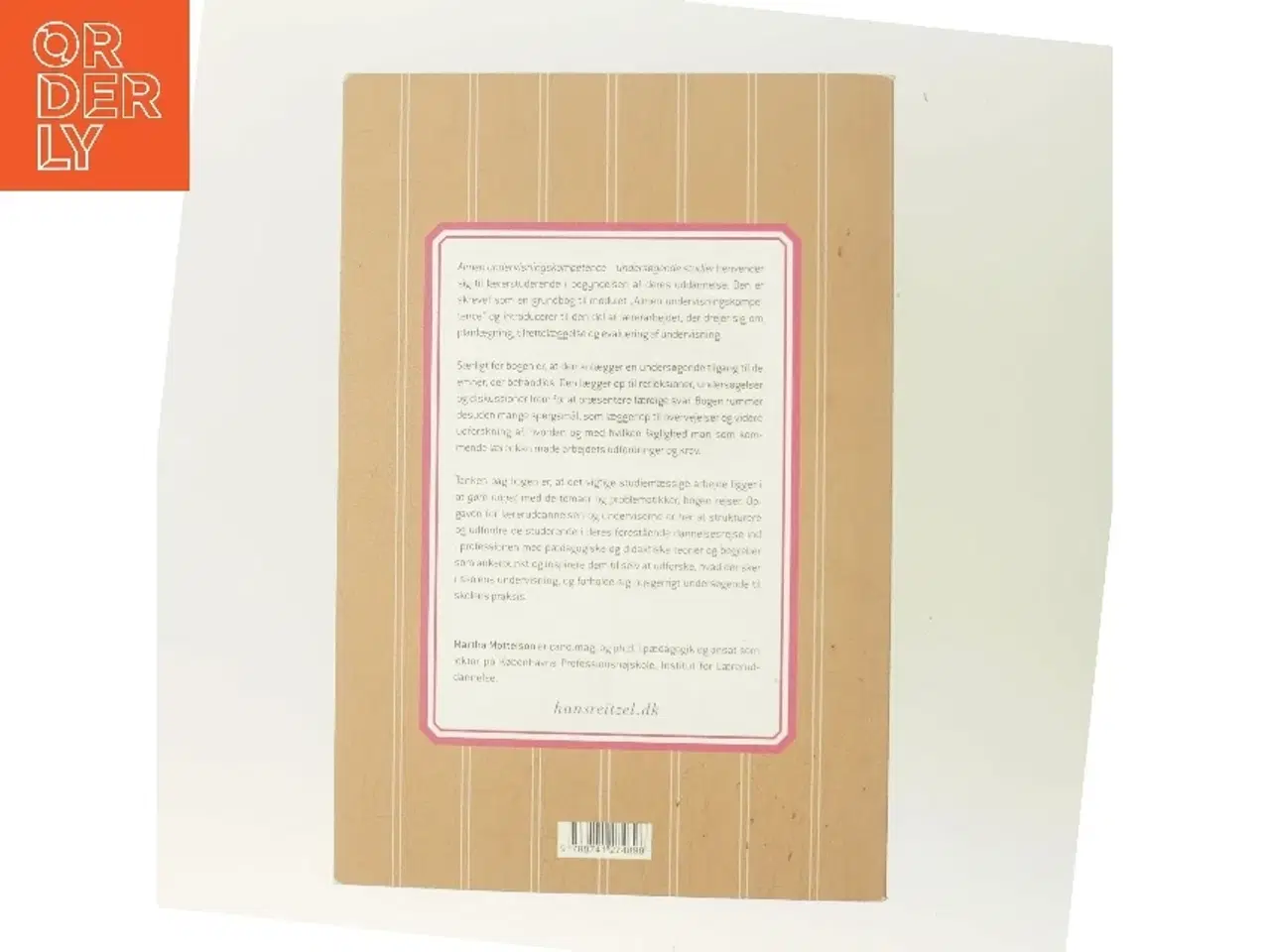 Billede 3 - Almen undervisningskompetence : undersøgende studier af Martha Mottelson (Bog)