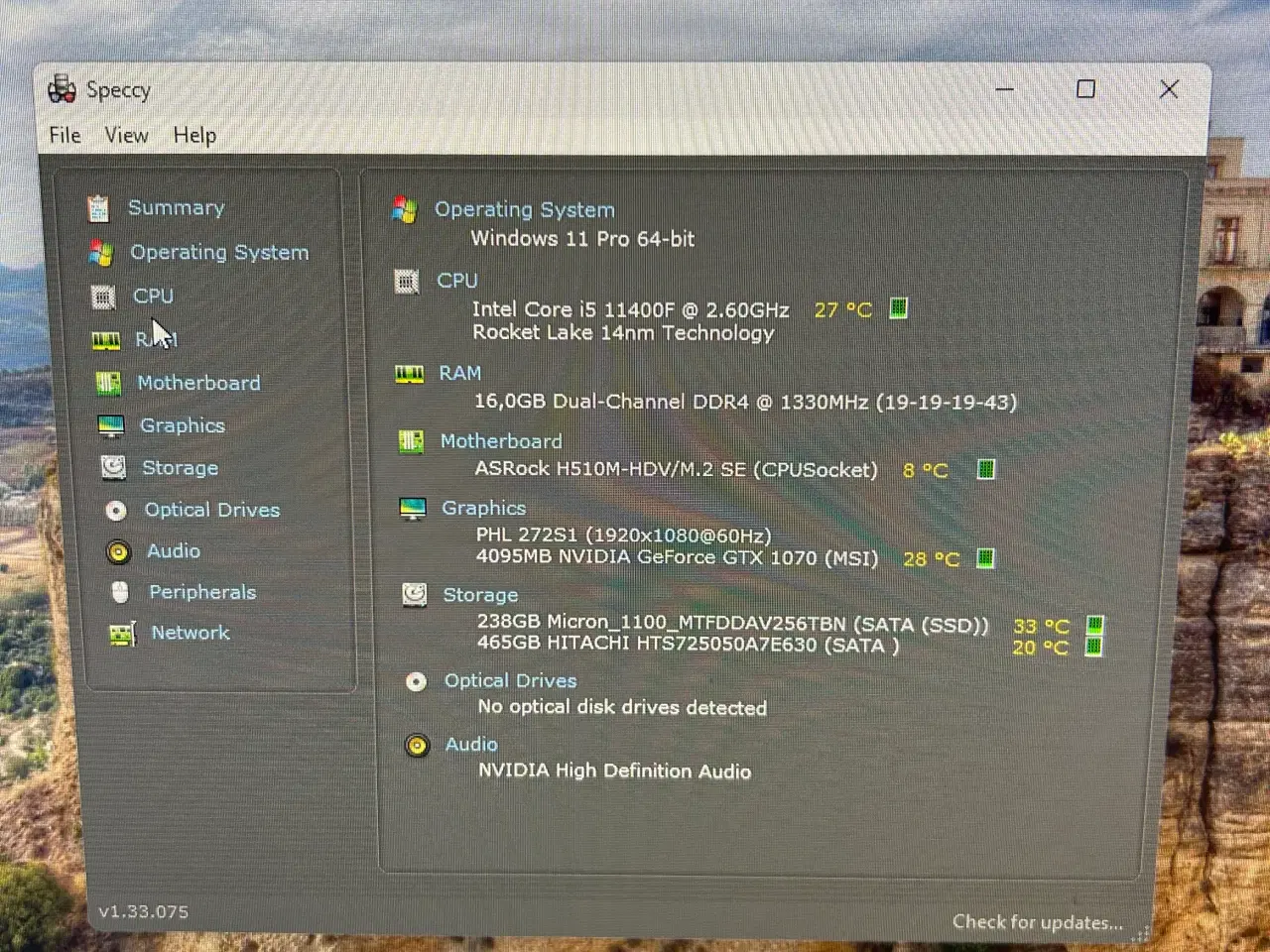 Billede 10 - 🎮 Nyrenoveret Gaming-PC – i5-11400F / GTX 1070 🎮