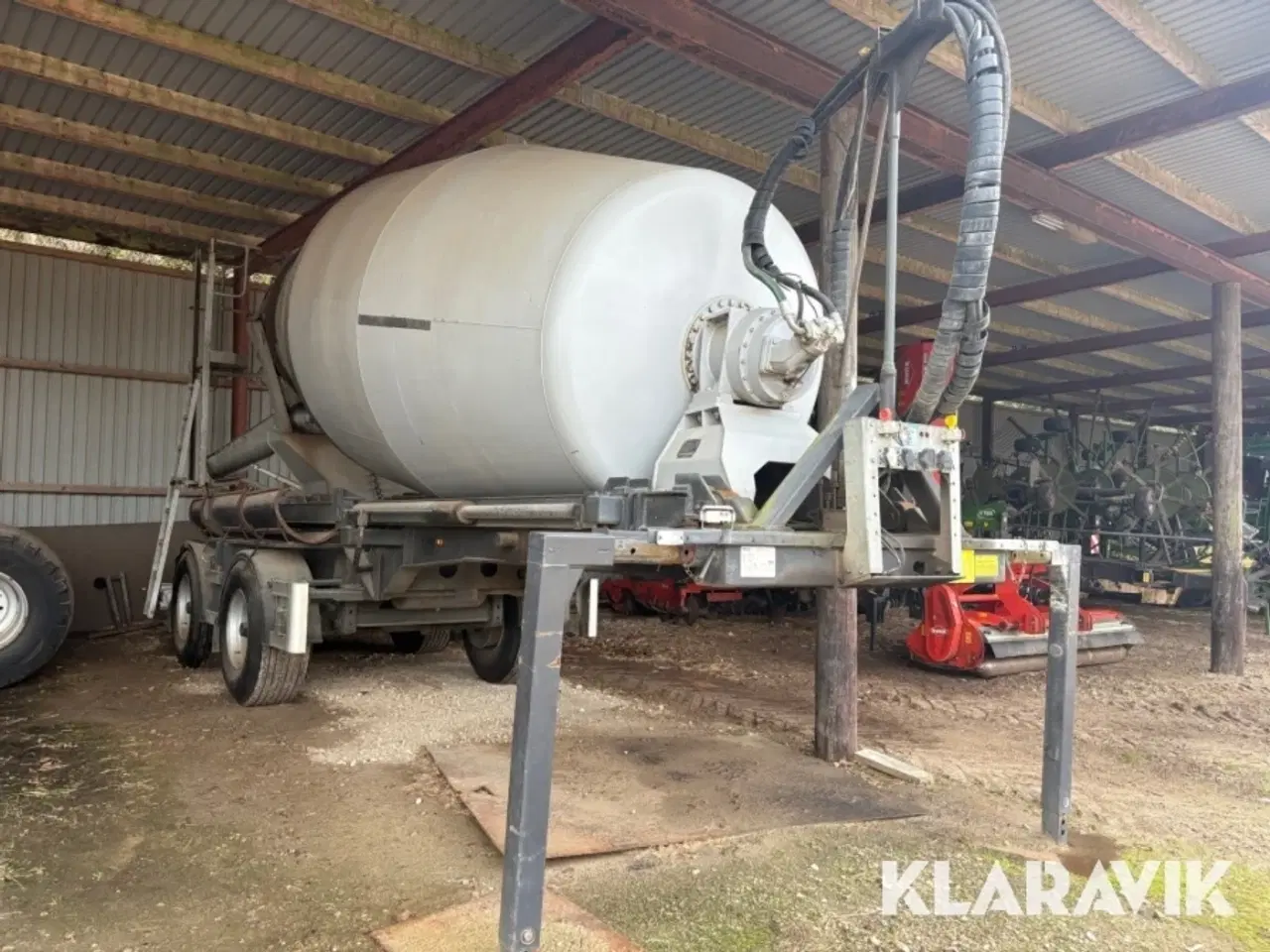 Billede 2 - BetonTrailer Euromix beton EM 12 R