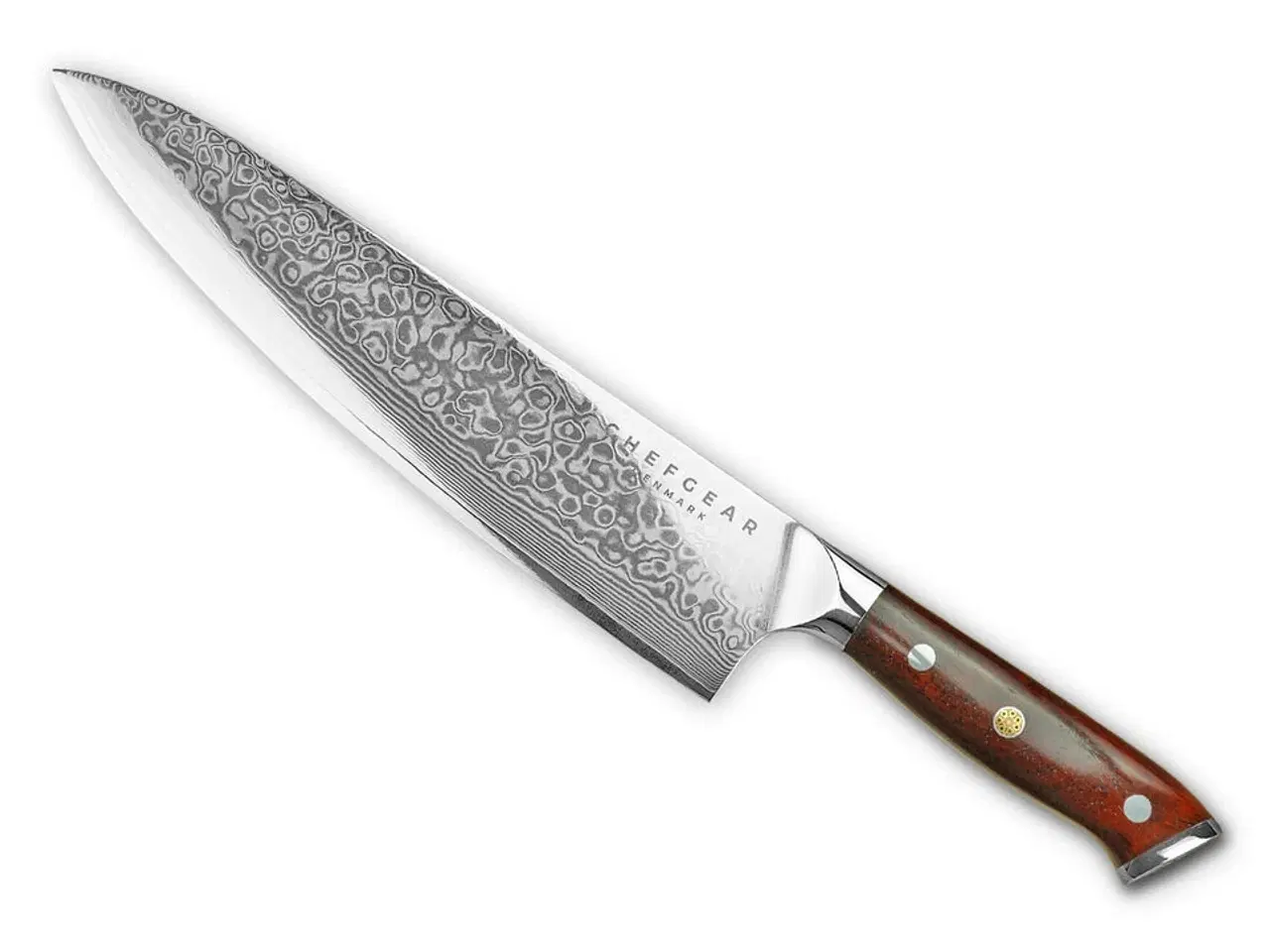 Billede 1 - Stor kokkekniv, 25 cm knivblad.