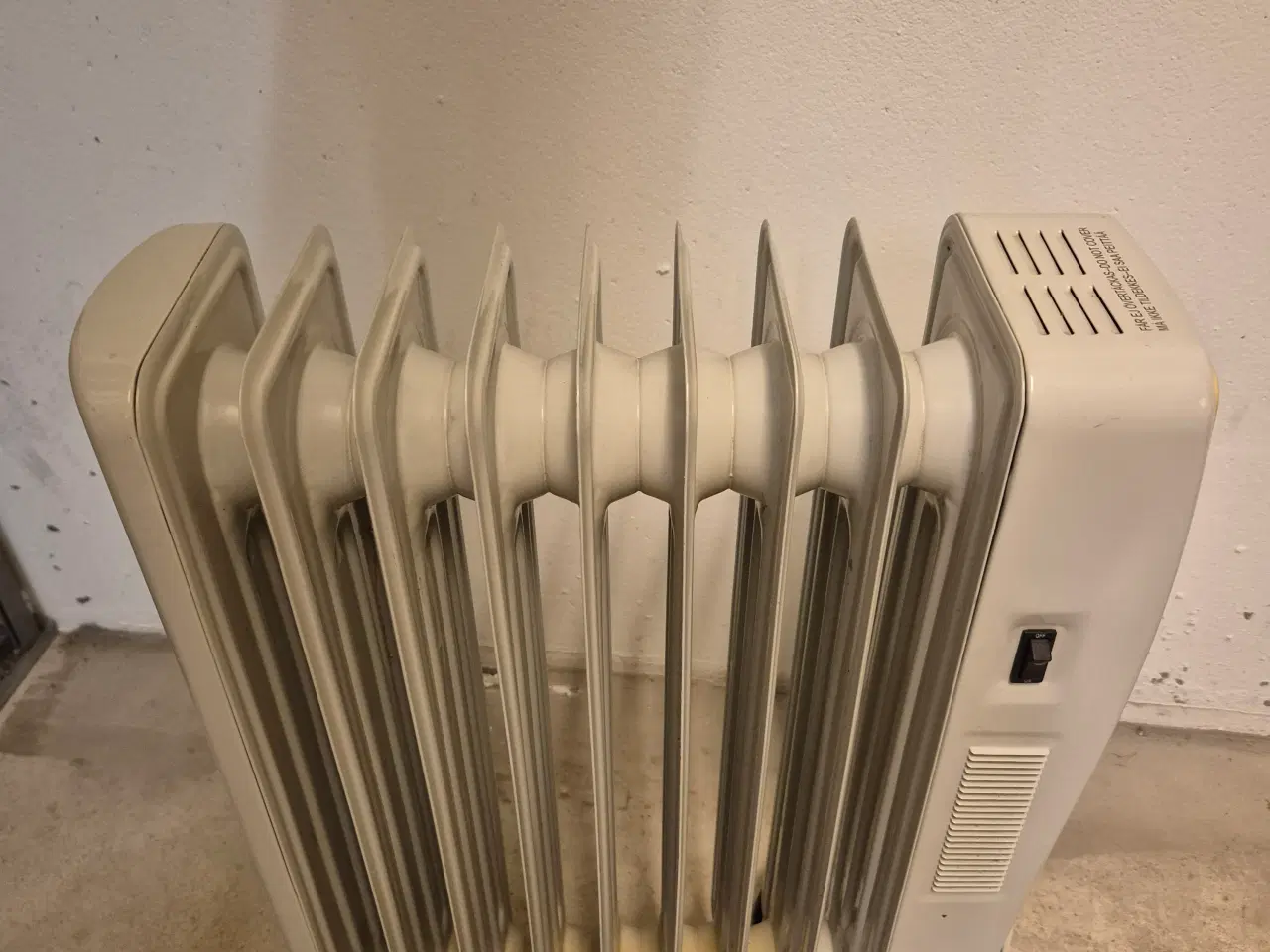 Billede 3 - El radiator på hjul