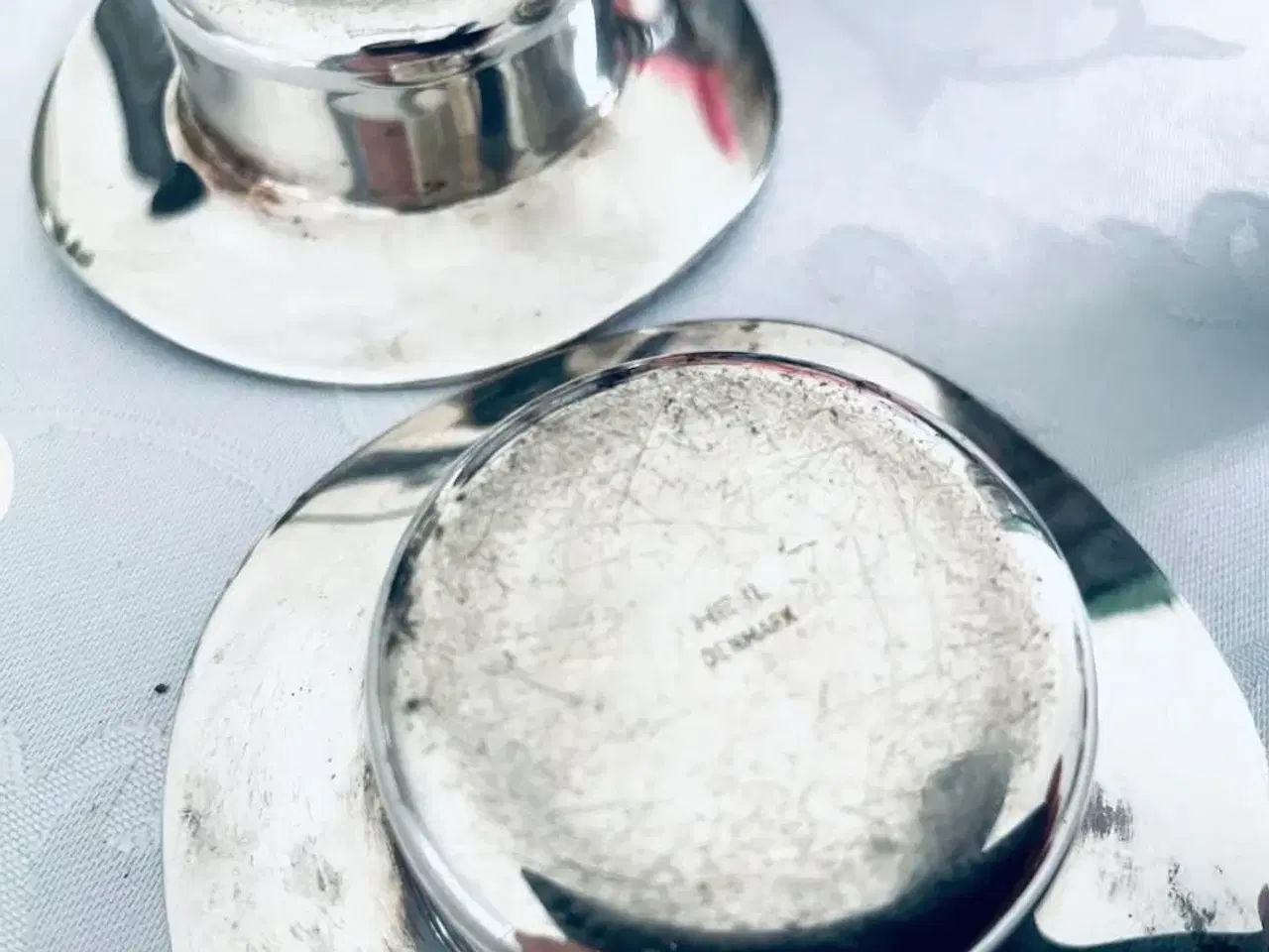 Billede 4 - Lysestager med masser af patina dansk vintage sæt