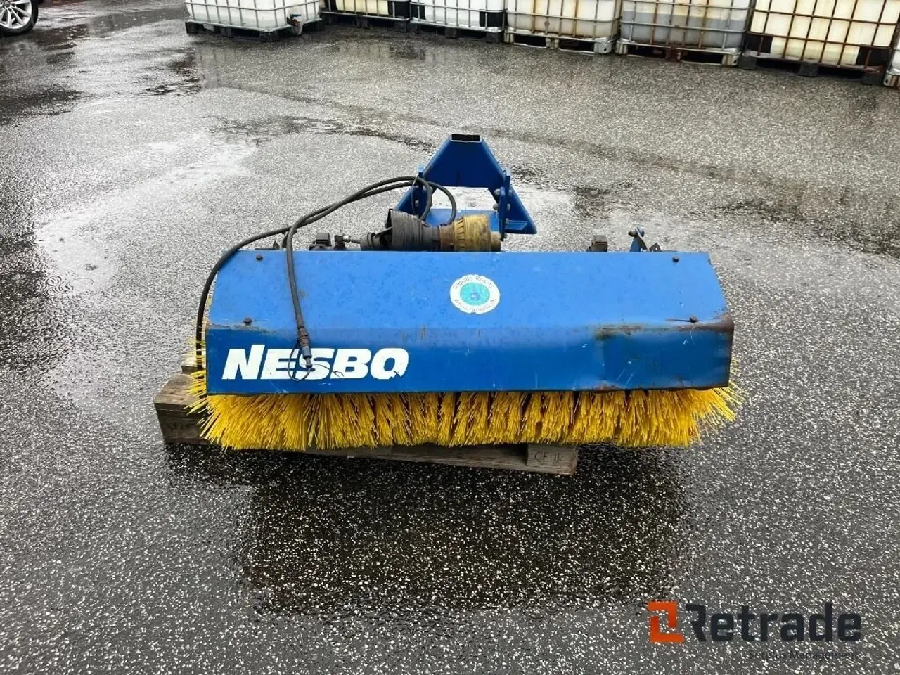 Billede 2 - - - - NESBO FM 1200 Hydraulisk front kost