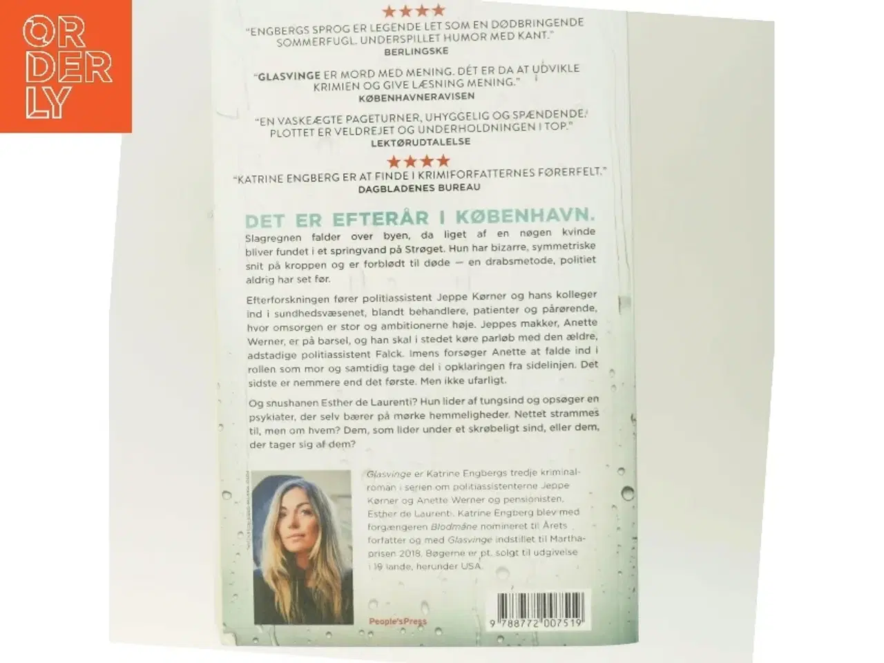 Billede 3 - Glasvinge : kriminalroman af Katrine Engberg (Bog)