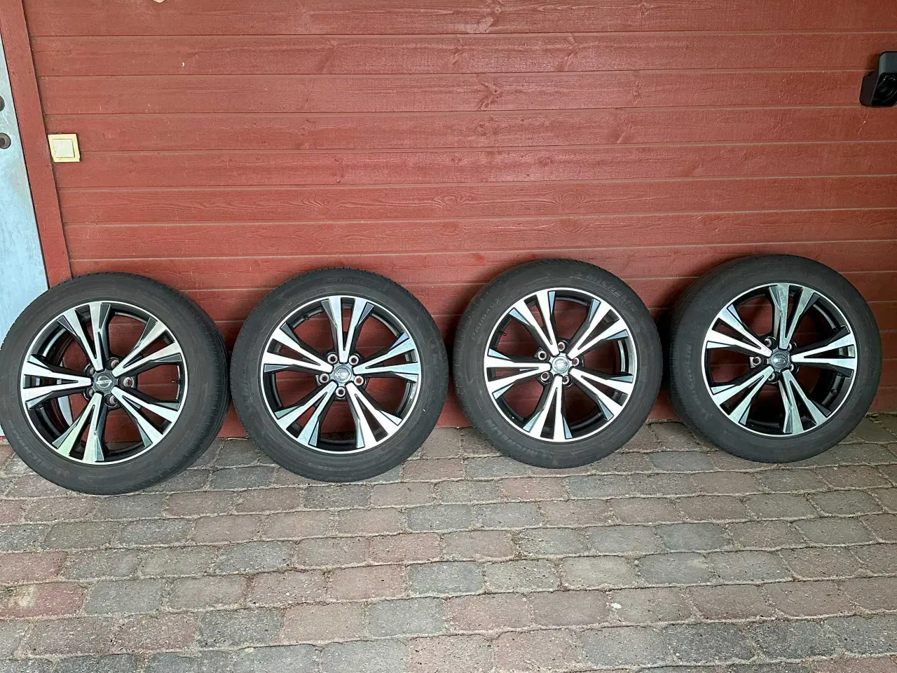 Billede 1 - Originale Nissan Qashqai 7x18" alufælge m sommerdæ