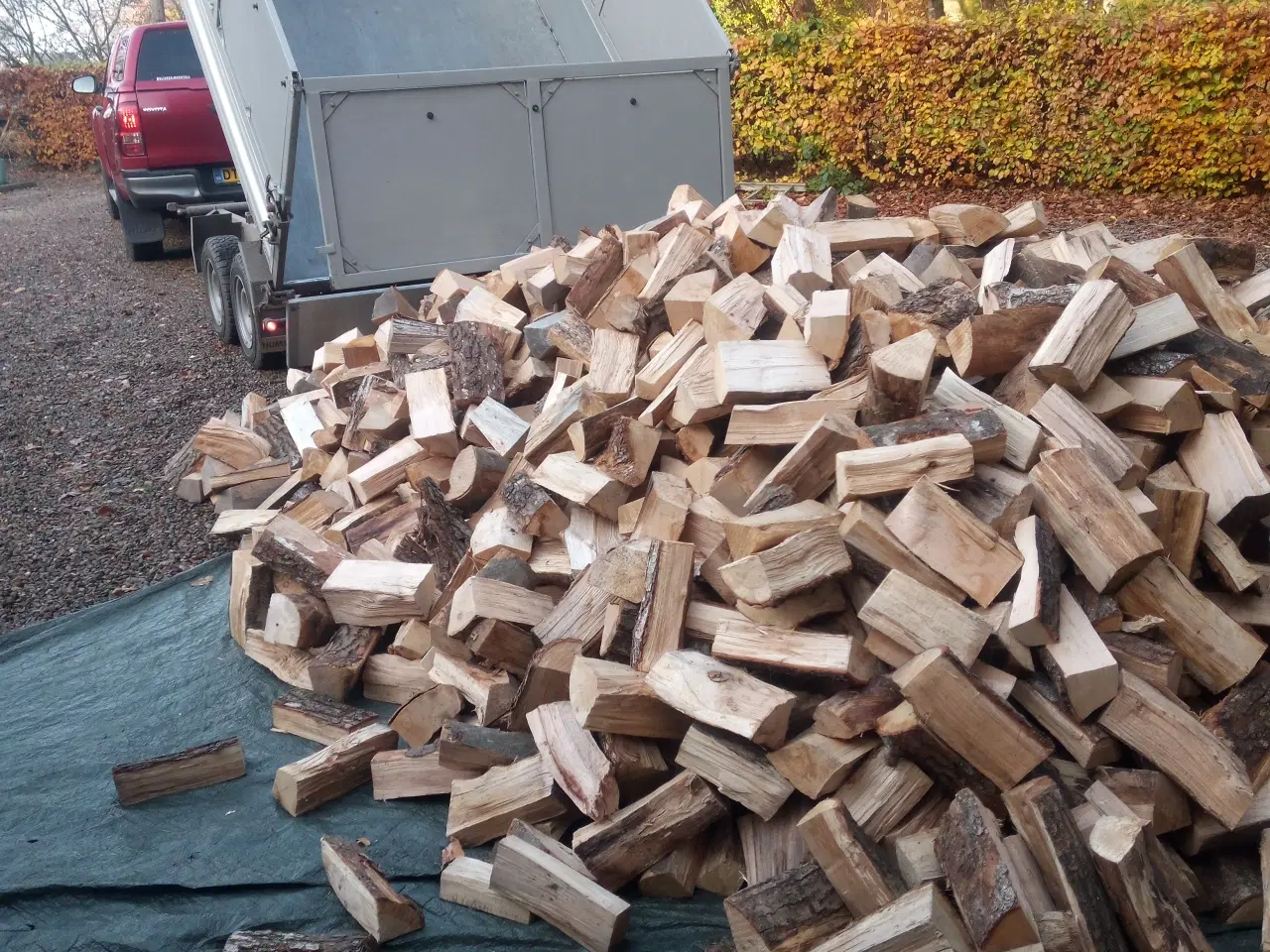 Billede 4 -  Tørt løvtræsbrændebrænde incl. levering