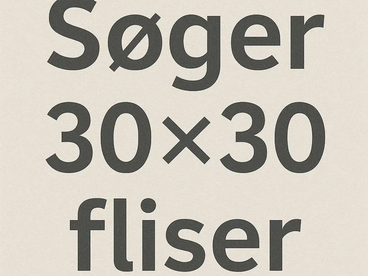 Billede 1 - Fliser søges 