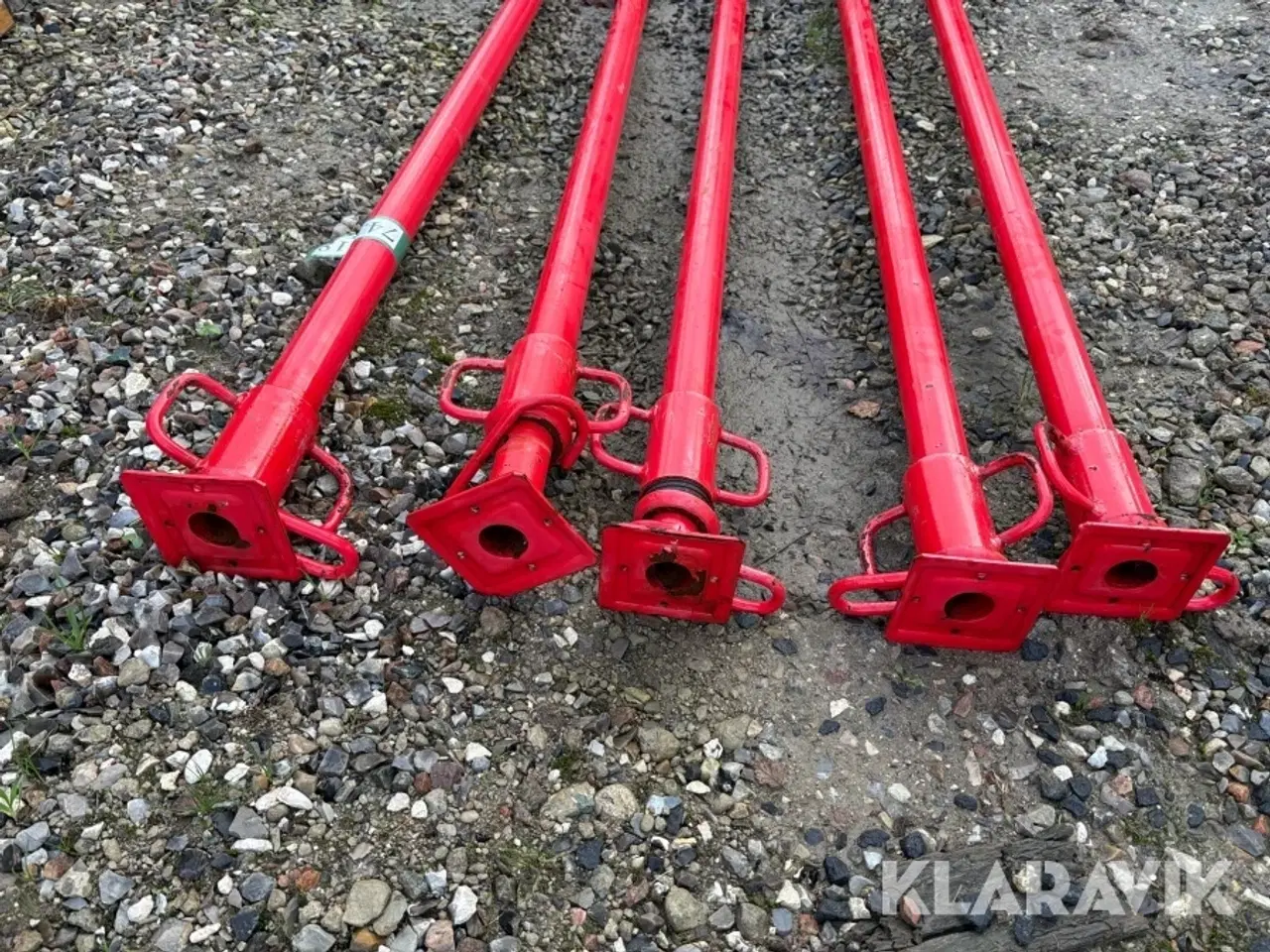 Billede 6 - Stålstøtter - 5 styk