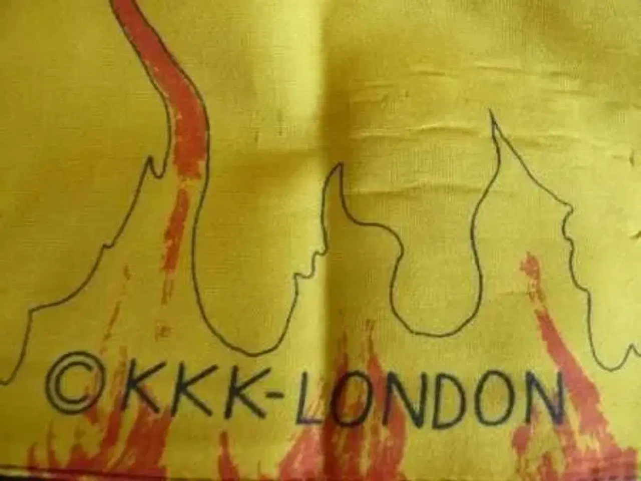Billede 2 - Metallica flag Jump to the fire (KKK London)