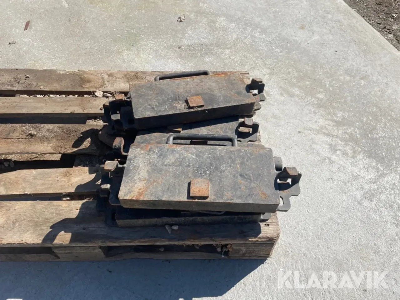 Billede 2 - Vægtklodser til Avant minilæsser 5 styk