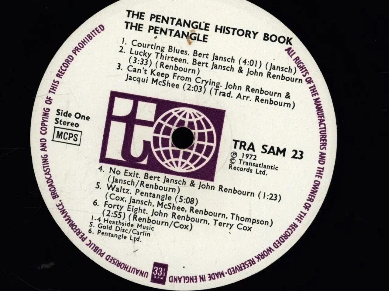 Billede 3 - Pentangle: History Book - LP vinyl