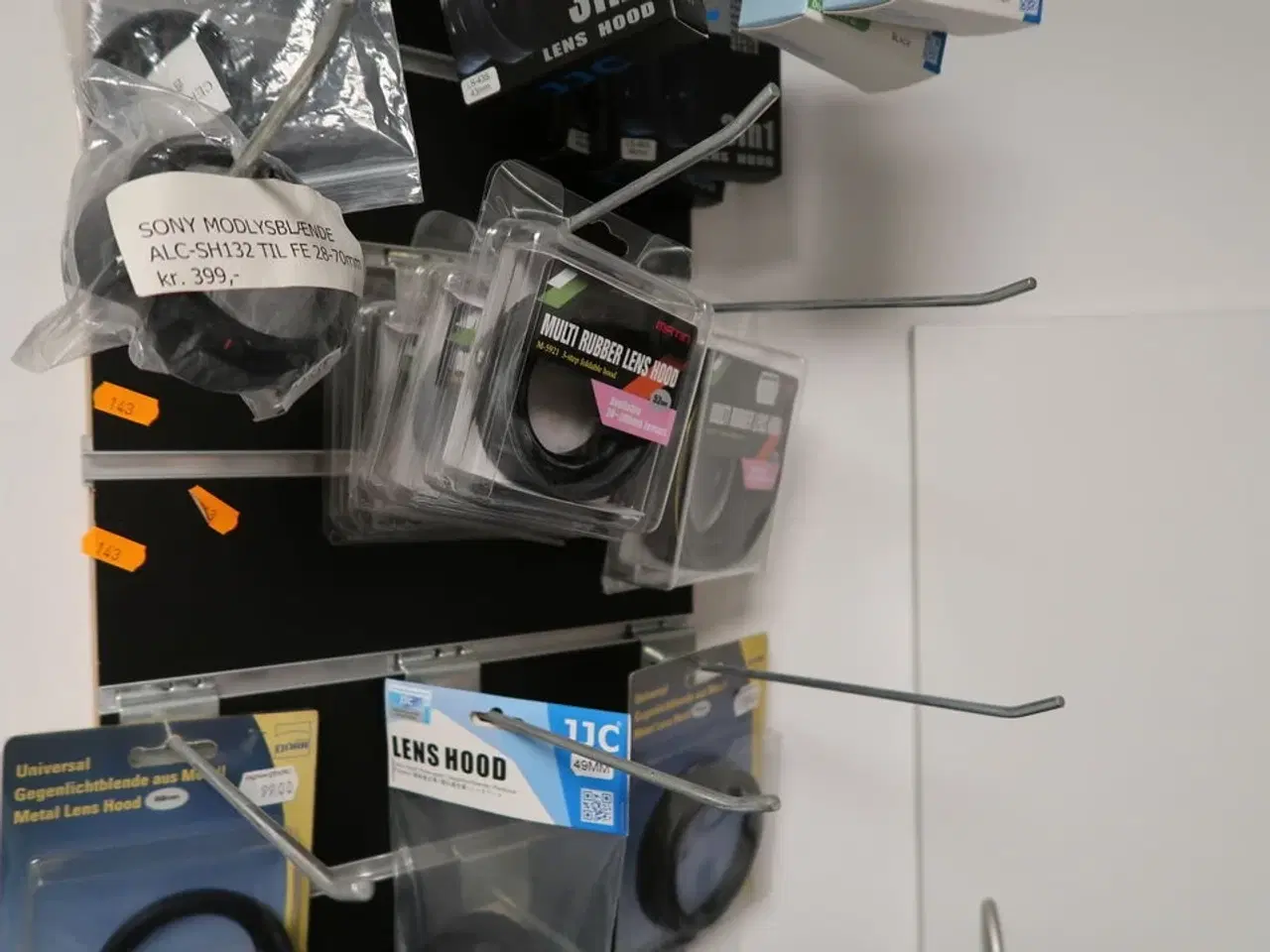 Billede 3 - Stativ med div. Lens hood