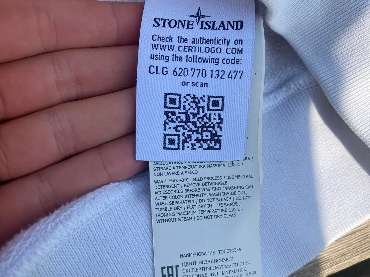 Billede 2 - Stone Island hoodie 