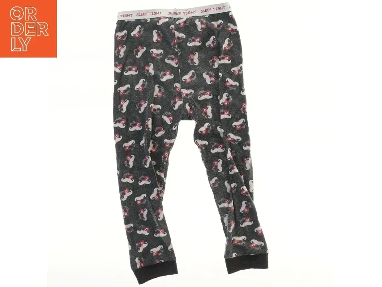 Billede 2 - Pyjamasbukser med print (str.  24,5x57,5 cm)