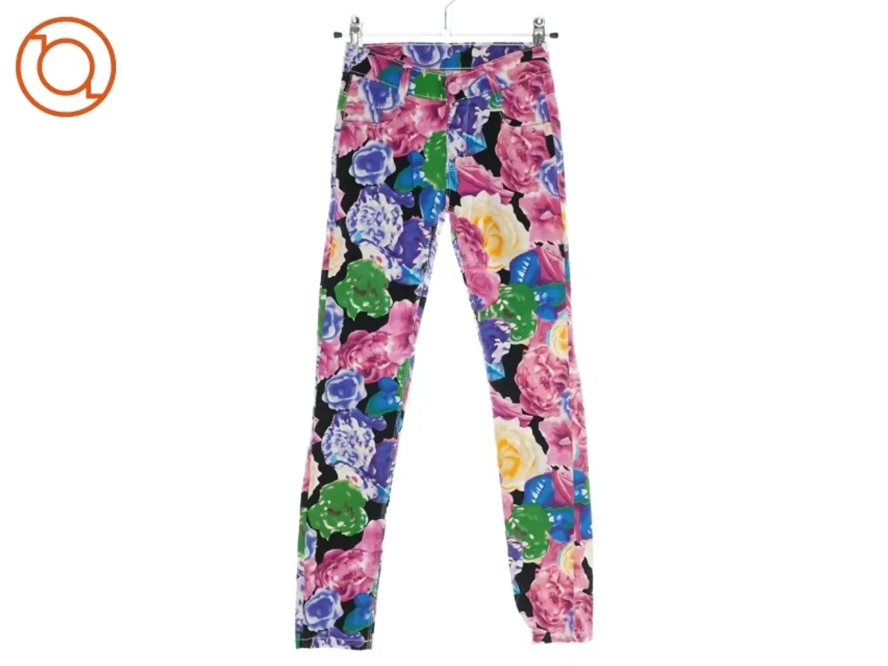 Billede 1 - Bukser med blomsterprint