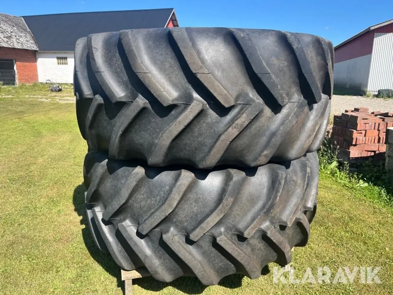 Billede 2 - Traktorhjul 800/70R38 med fælge