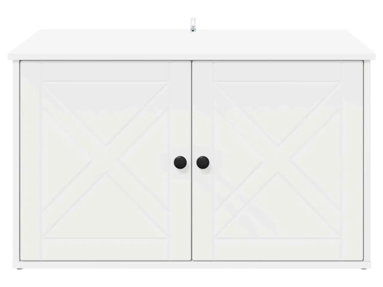 Billede 7 - Kat Hus Hvid 85 x 55 x 50,5 cm Konstrueret træ